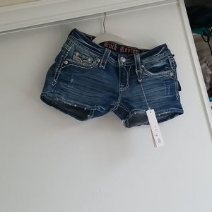Never worn rock revival shorts
